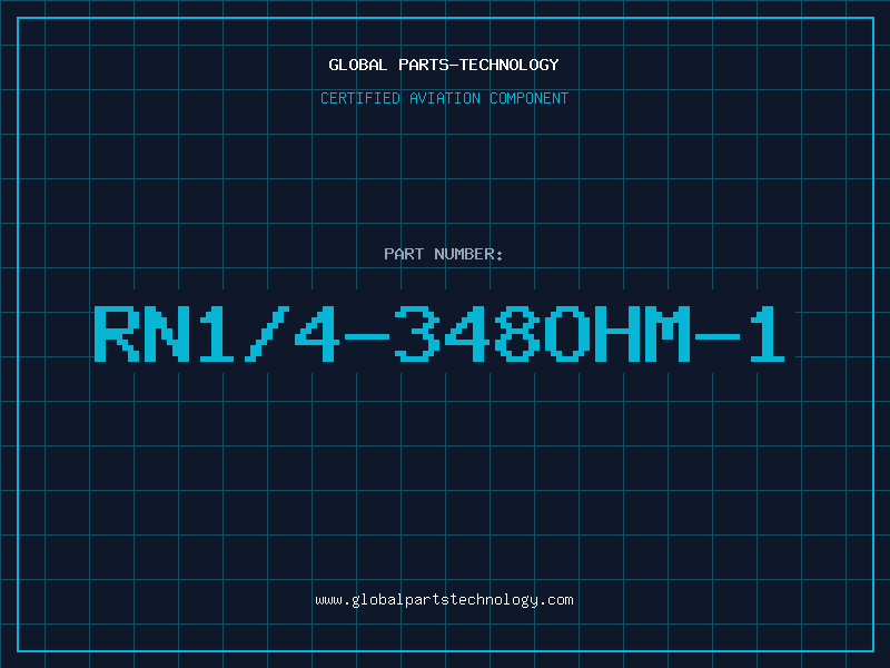 Aviation Part RN1/4-348OHM-1