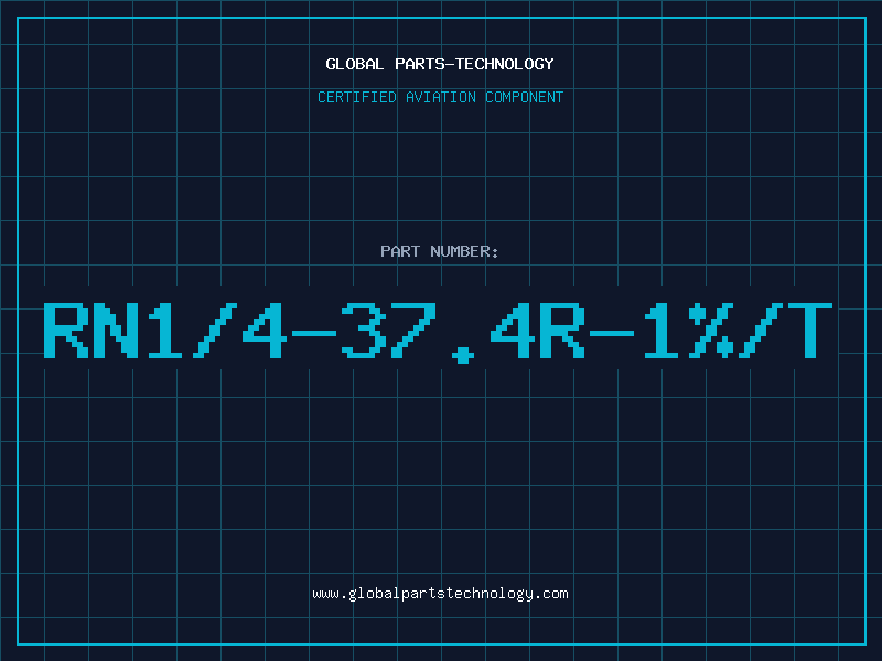 Aviation Part RN1/4-37.4R-1%/T