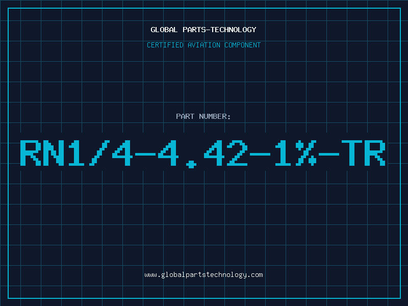 Aviation Part RN1/4-4.42-1%-TR