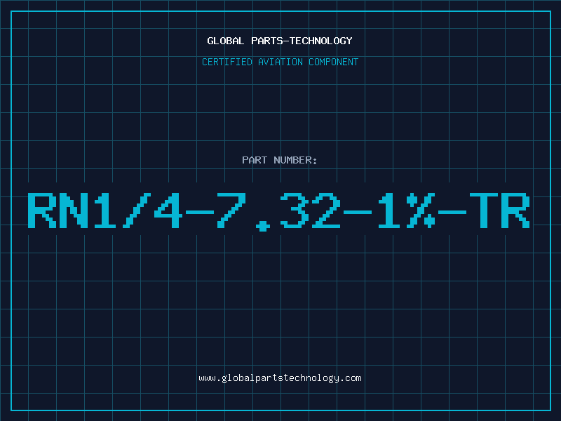 Aviation Part RN1/4-7.32-1%-TR