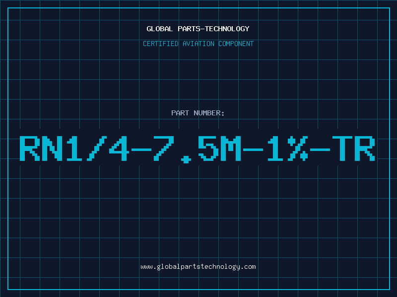 Aviation Part RN1/4-7.5M-1%-TR