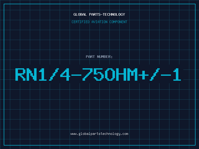 Aviation Part RN1/4-75OHM+/-1