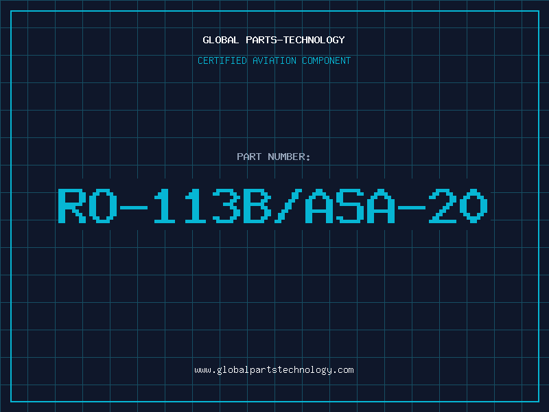 Aviation Part RO-113B/ASA-20