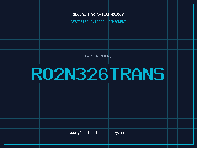 Aviation Part RO2N326TRANS