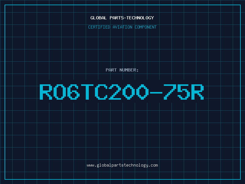 Aviation Part RO6TC200-75R