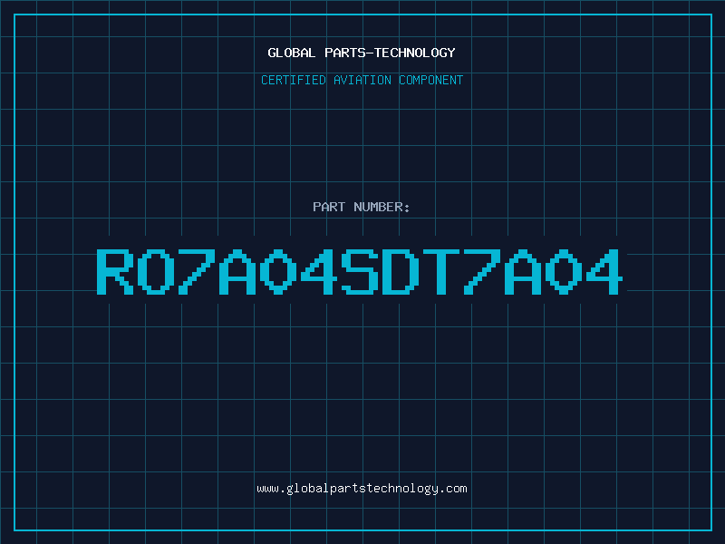 Aviation Part RO7A04SDT7A04