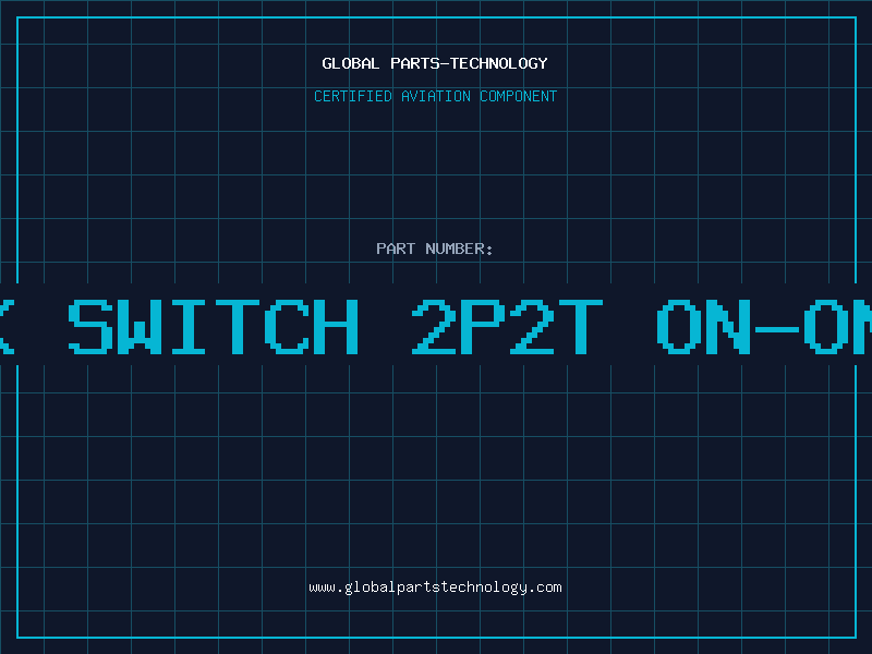 Aviation Part ROCERK SWITCH 2P2T ON-ON PCST