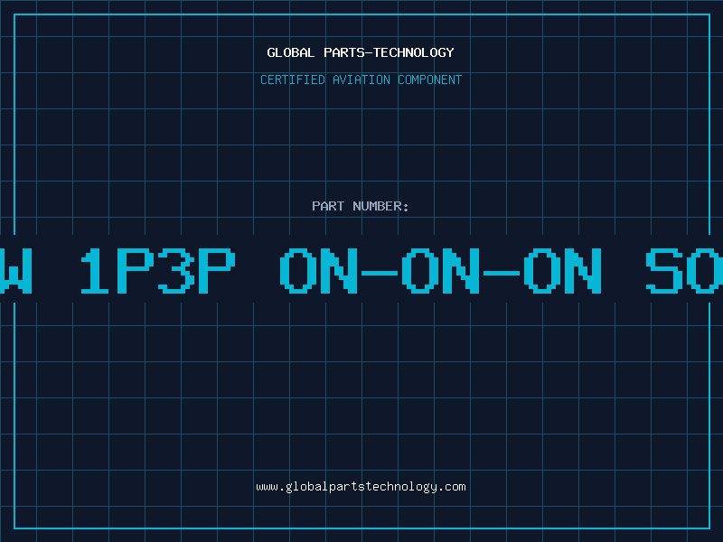 Aviation Part ROCK SW 1P3P ON-ON-ON SOL SCRW