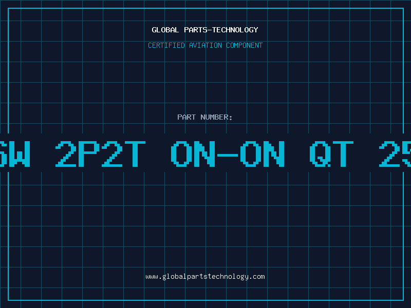 Aviation Part ROCK SW 2P2T ON-ON QT 25X22MM