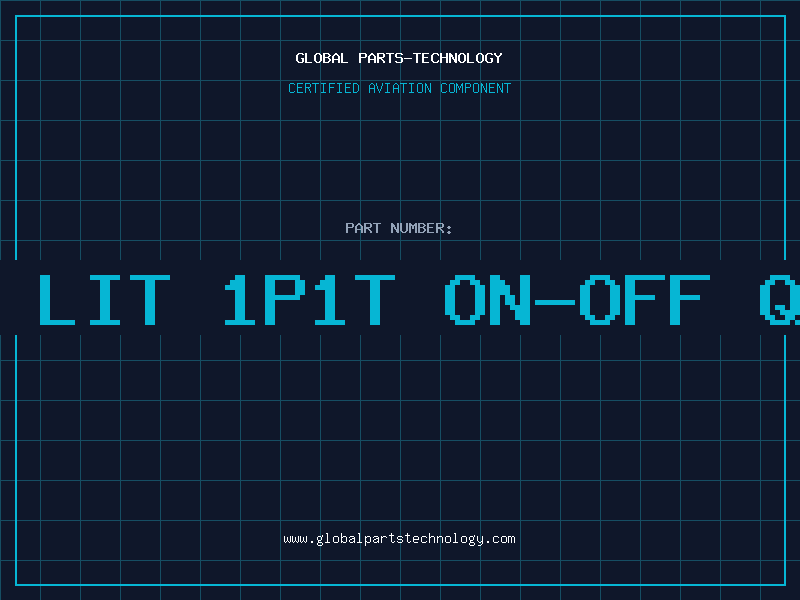 Aviation Part ROCK SW LIT 1P1T ON-OFF QT 26X12