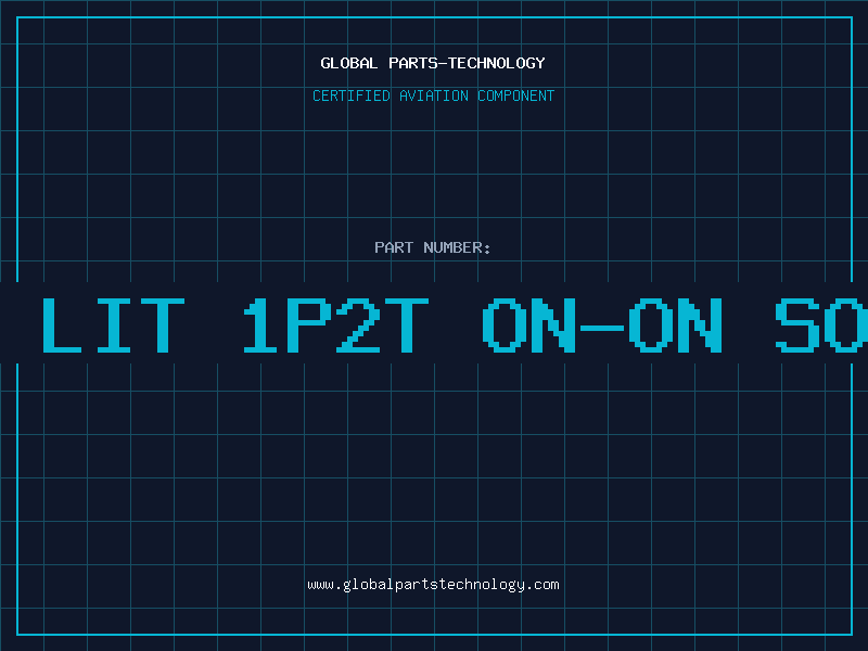 Aviation Part ROCK SW LIT 1P2T ON-ON SOL SCREW