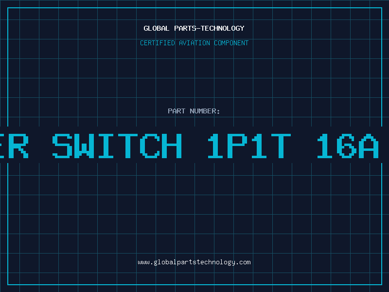 Aviation Part ROCKER SWITCH 1P1T 16A 125V