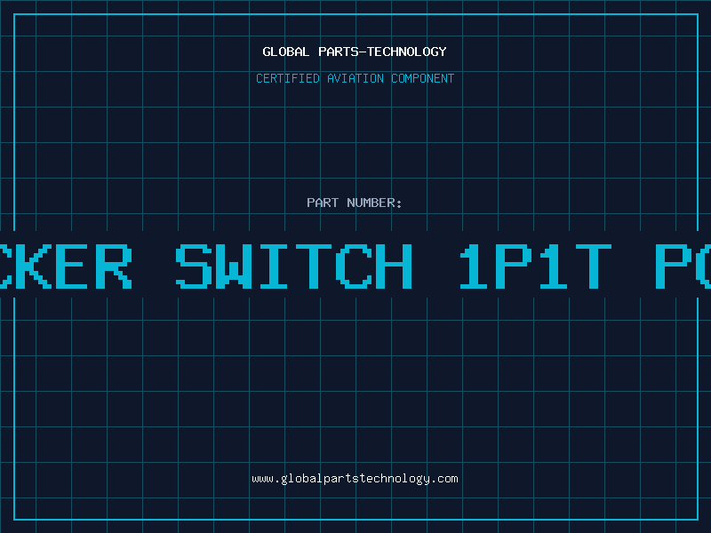 Aviation Part ROCKER SWITCH 1P1T PCMT