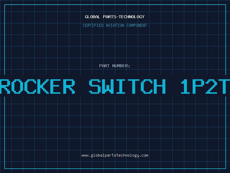 Aviation Part ROCKER SWITCH 1P2T