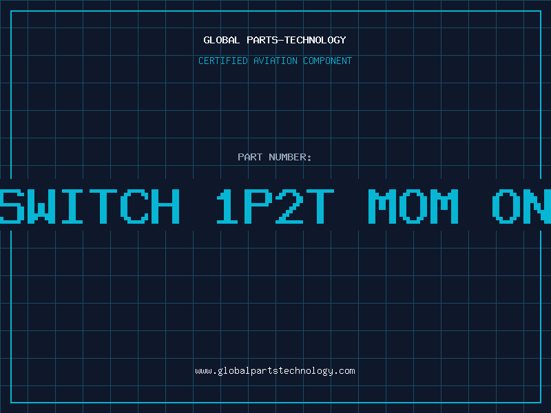 Aviation Part ROCKER SWITCH 1P2T MOM ON-OFF-ON