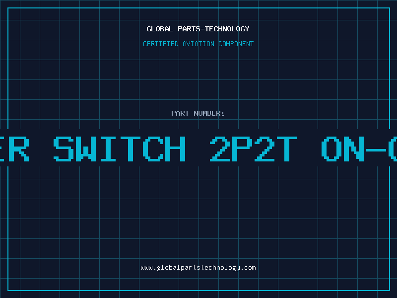Aviation Part ROCKER SWITCH 2P2T ON-ON-ON