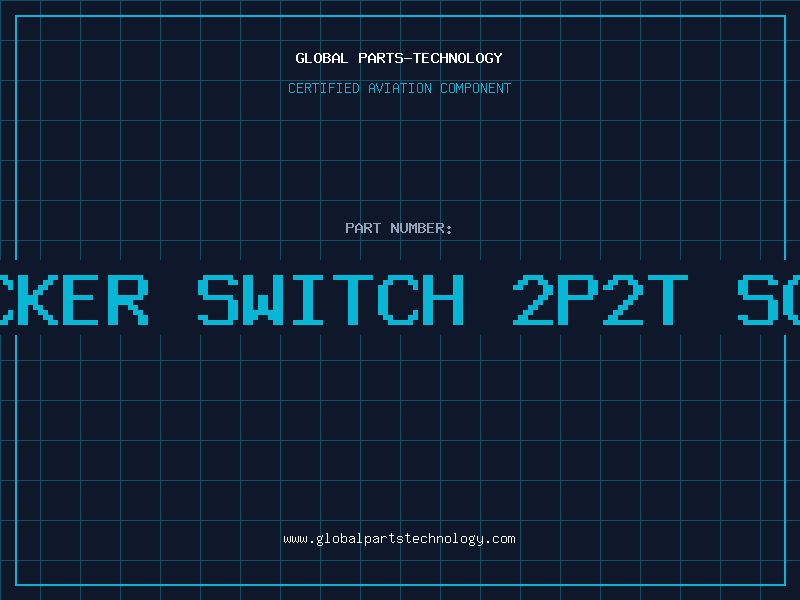 Aviation Part ROCKER SWITCH 2P2T SOLD