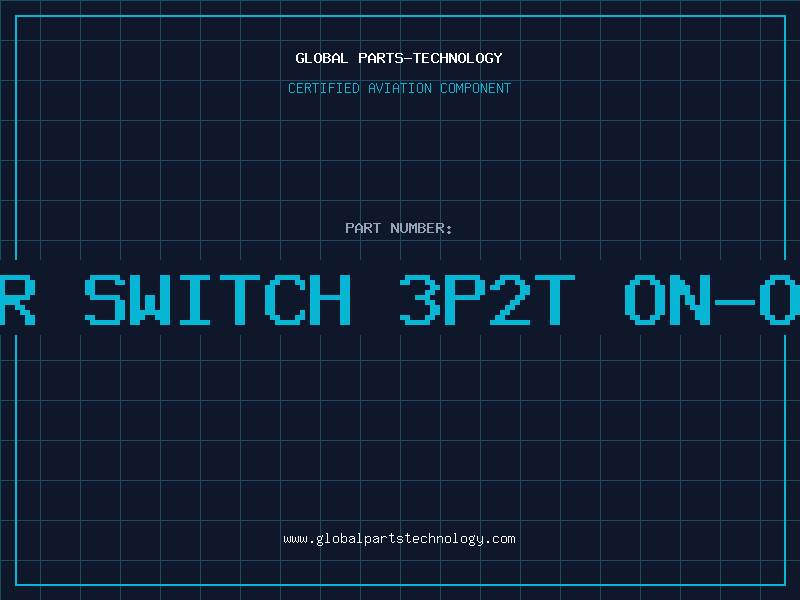 Aviation Part ROCKER SWITCH 3P2T ON-OFF-ON