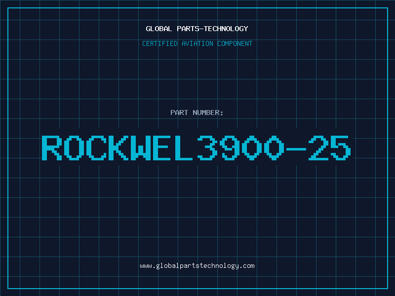 Aviation Part ROCKWEL3900-25