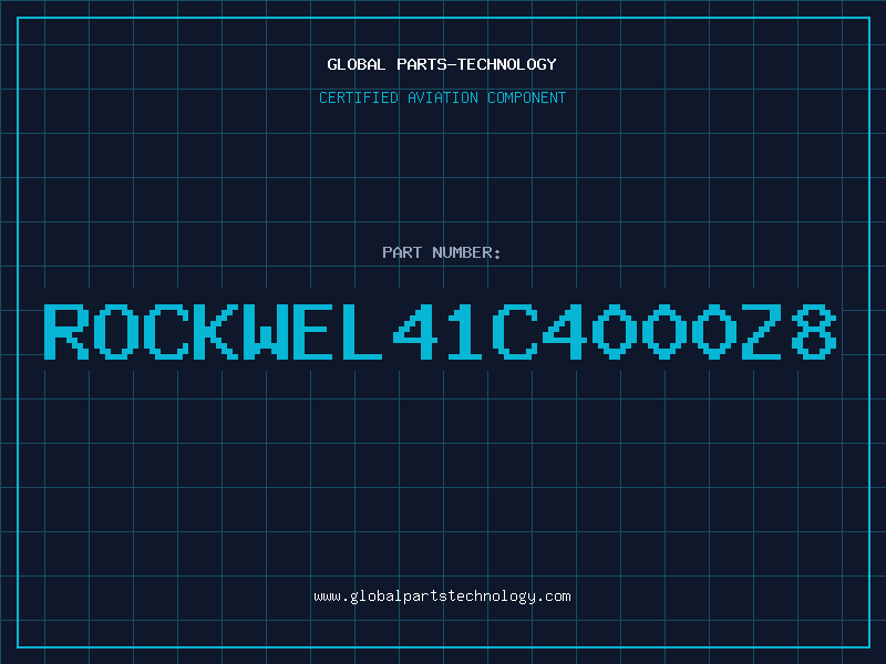 Aviation Part ROCKWEL41C4000Z8