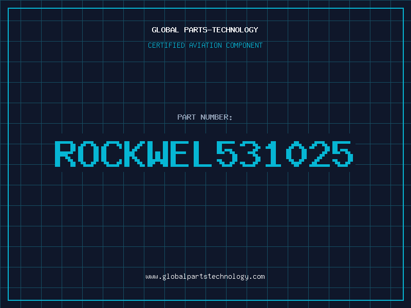 Aviation Part ROCKWEL531025