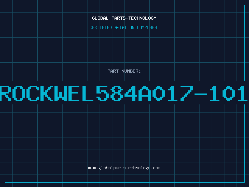 Aviation Part ROCKWEL584A017-101
