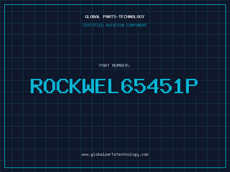 Aviation Part ROCKWEL65451P