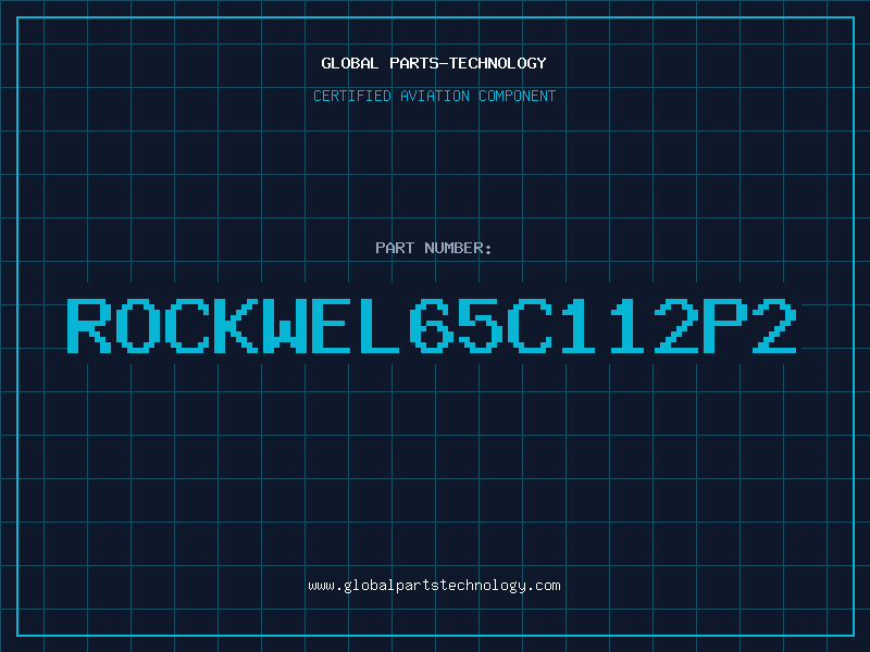 Aviation Part ROCKWEL65C112P2