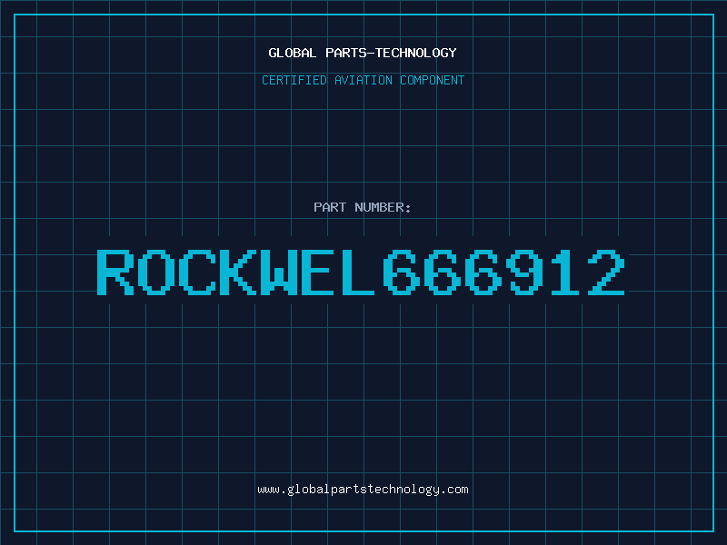 Aviation Part ROCKWEL666912