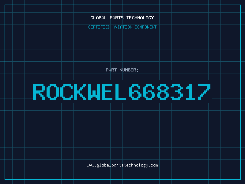 Aviation Part ROCKWEL668317