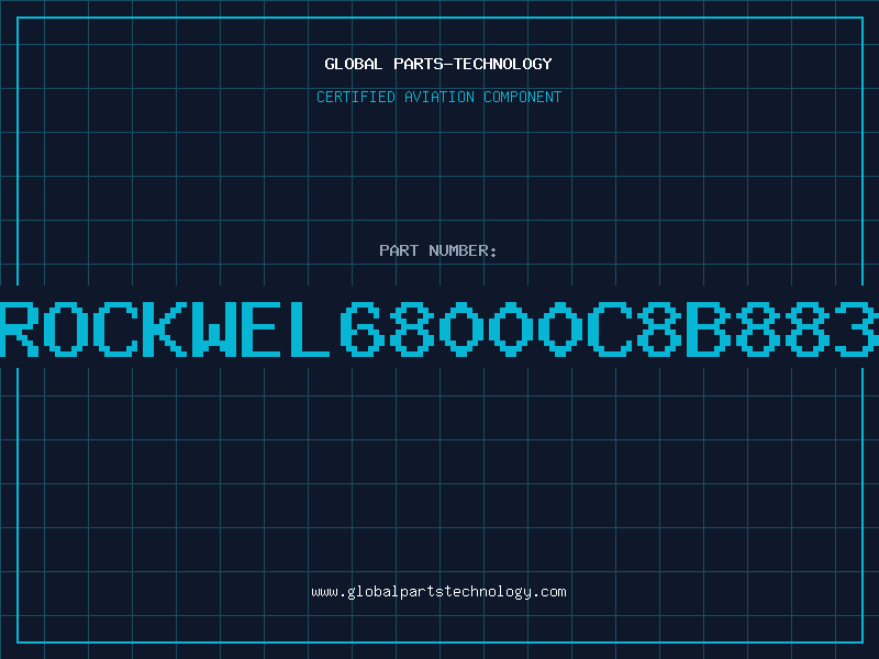 Aviation Part ROCKWEL68000C8B883