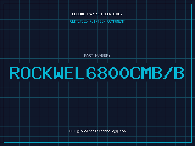 Aviation Part ROCKWEL6800CMB/B