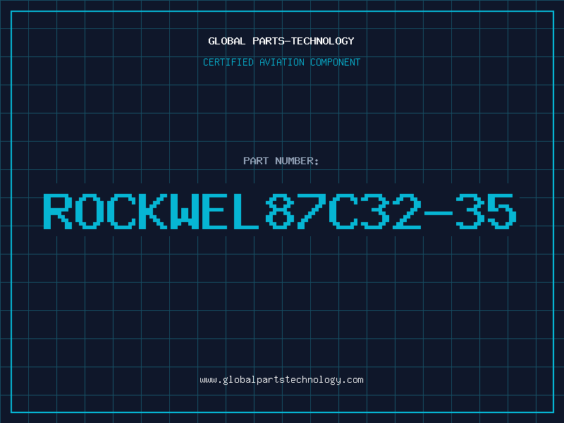 Aviation Part ROCKWEL87C32-35