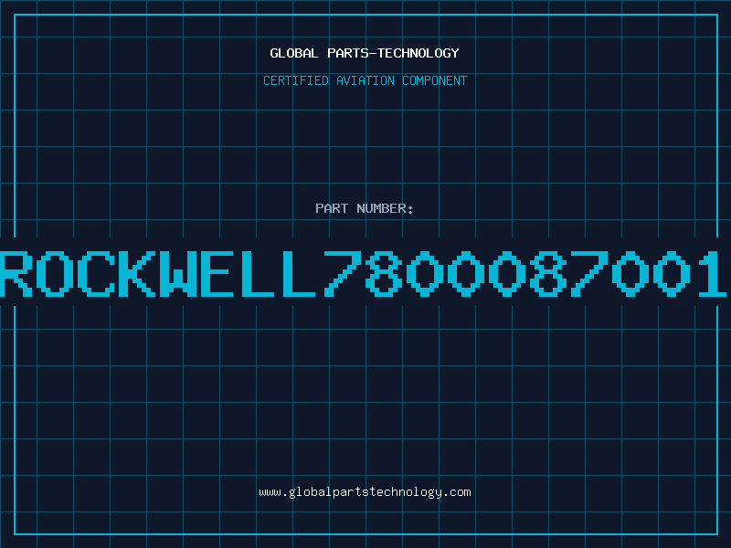 Aviation Part ROCKWELL7800087001