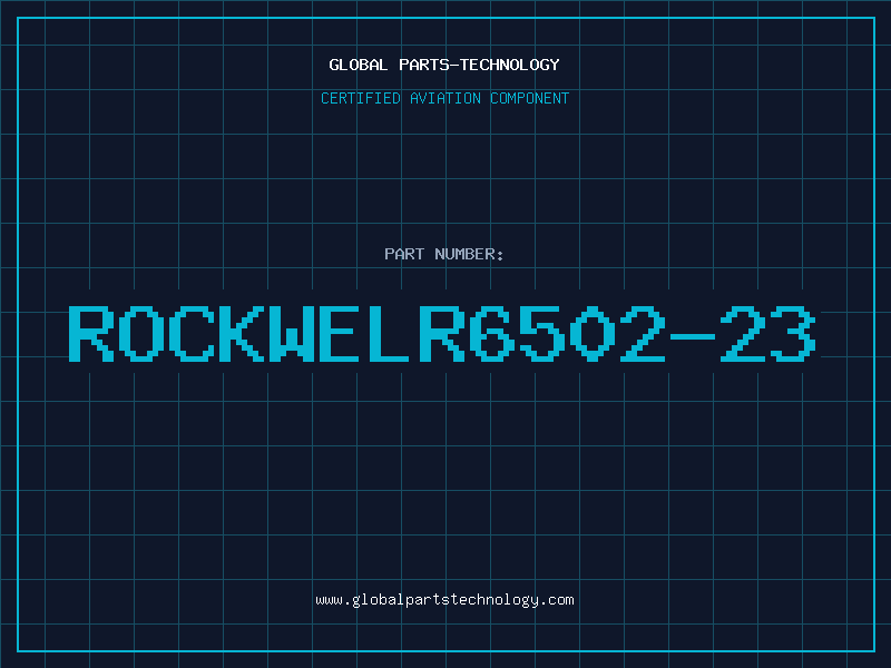 Aviation Part ROCKWELR6502-23