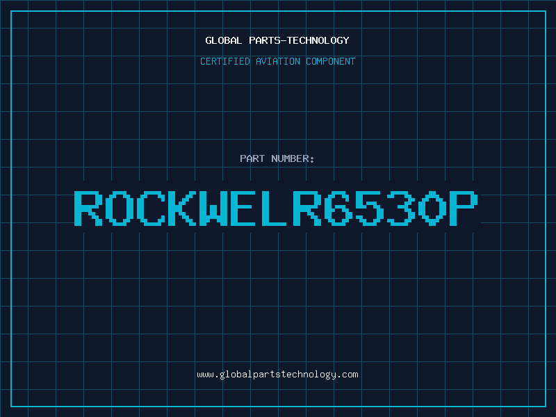 Aviation Part ROCKWELR6530P