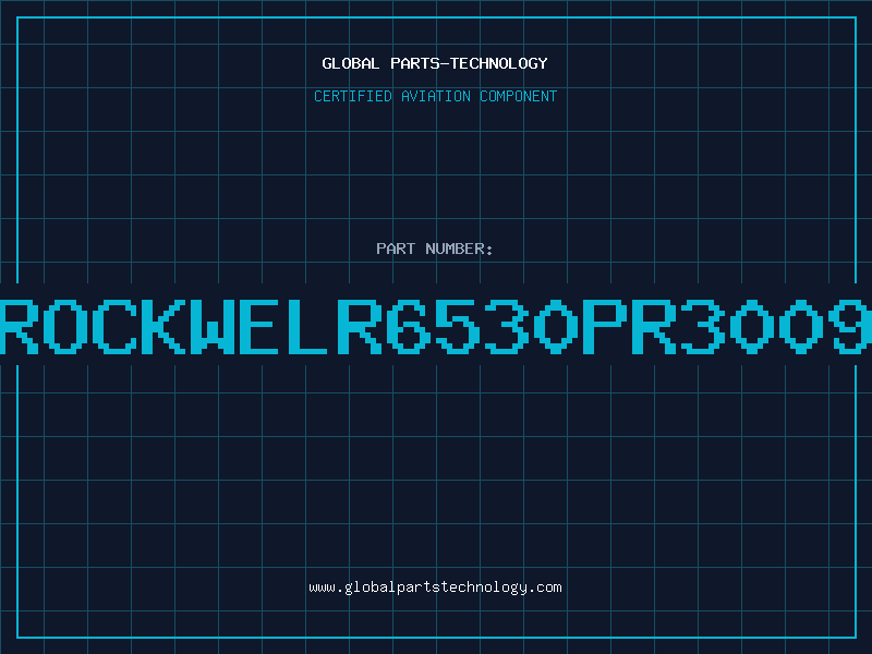 Aviation Part ROCKWELR6530PR3009