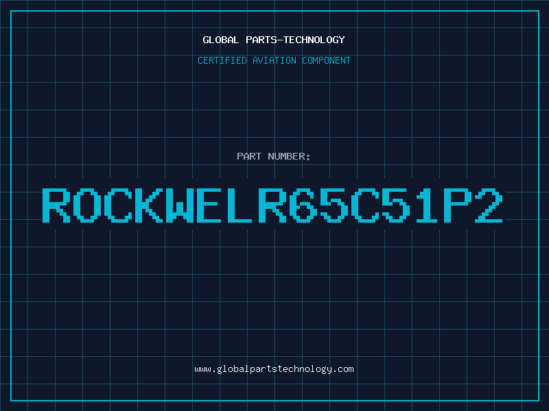 Aviation Part ROCKWELR65C51P2