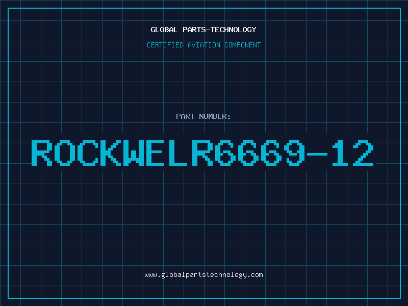 Aviation Part ROCKWELR6669-12