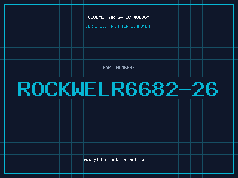 Aviation Part ROCKWELR6682-26