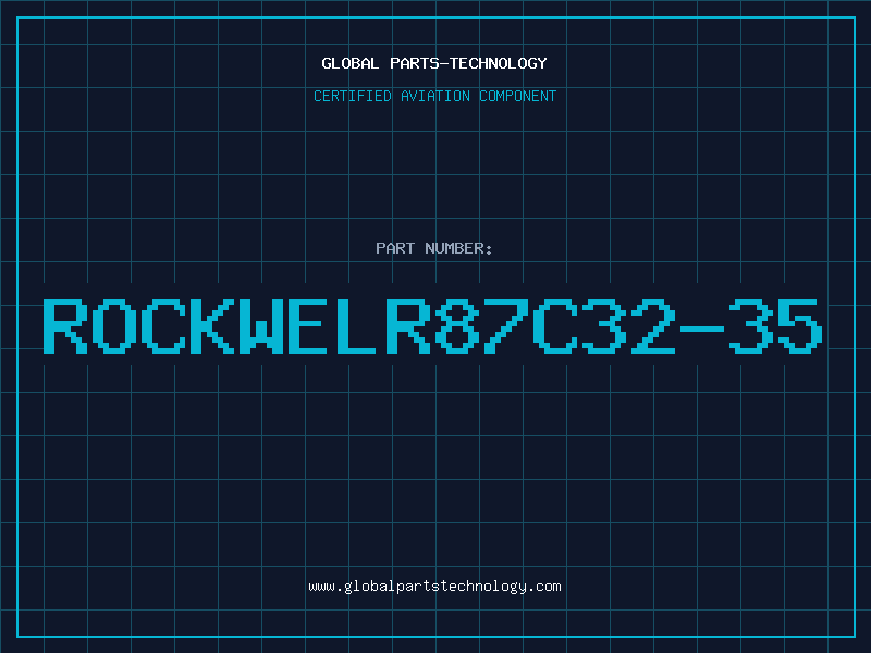 Aviation Part ROCKWELR87C32-35