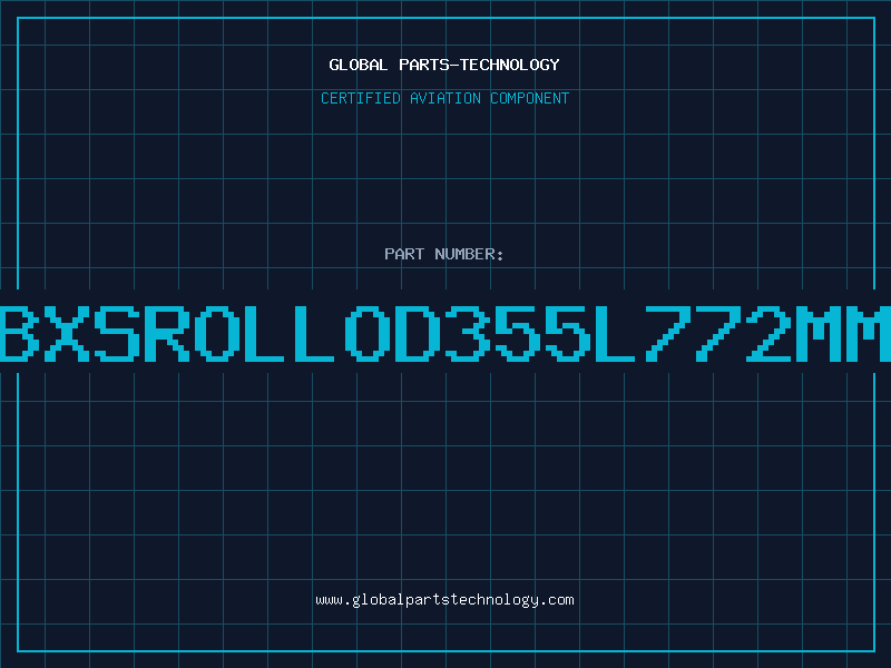 Aviation Part RODP6BXSROLLOD355L772mmBLACK