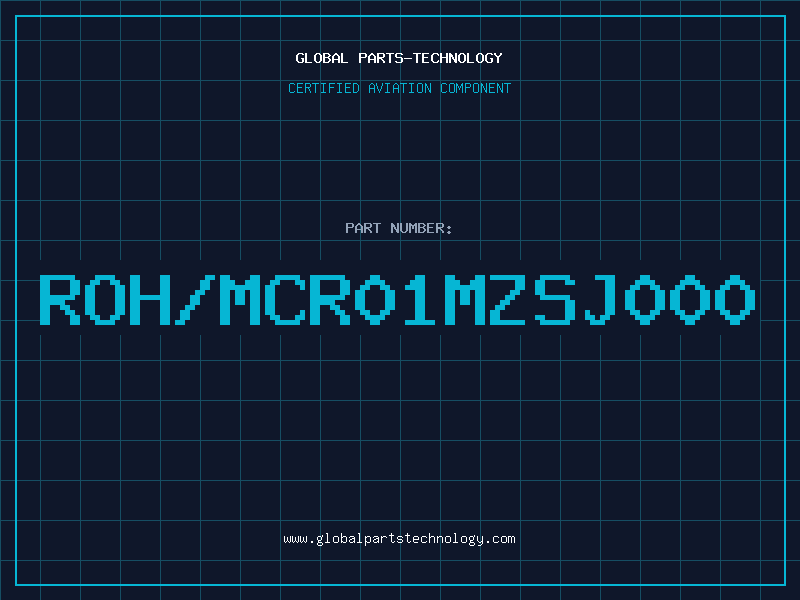 Aviation Part ROH/MCR01MZSJ000