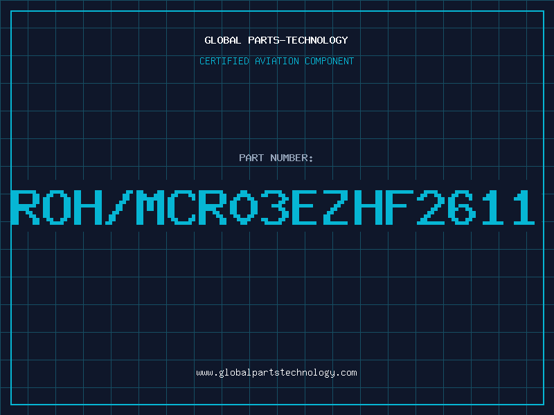 Aviation Part ROH/MCR03EZHF2611