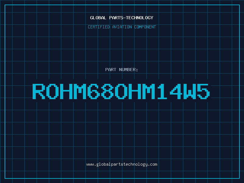 Aviation Part ROHM68OHM14W5