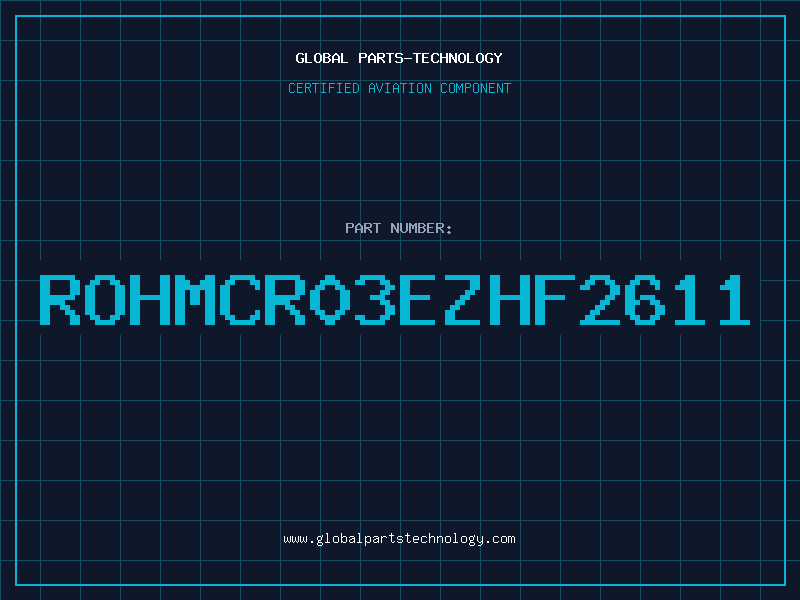 Aviation Part ROHMCR03EZHF2611