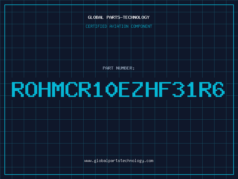 Aviation Part ROHMCR10EZHF31R6