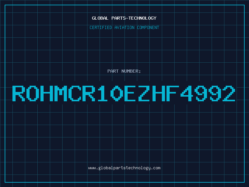 Aviation Part ROHMCR10EZHF4992
