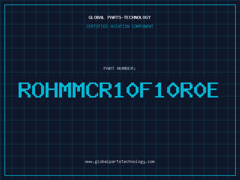 Aviation Part ROHMMCR10F10R0E