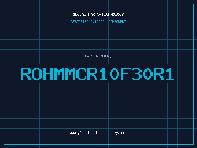 Aviation Part ROHMMCR10F30R1
